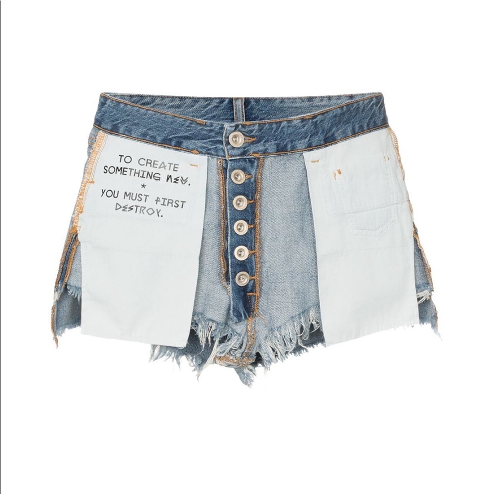 UNRAVEL PROJECT Denim Shorts